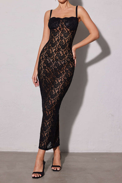 Bellariva™ Lace Bustier Maxi Dress