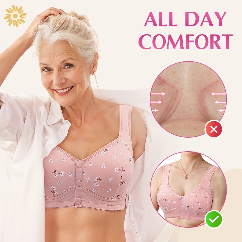 Seraphine™ Front Button Comfort Bra