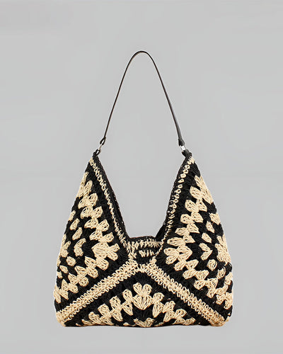 MARVIANI™ Vintage Crochet Macrame Shoulder Bag