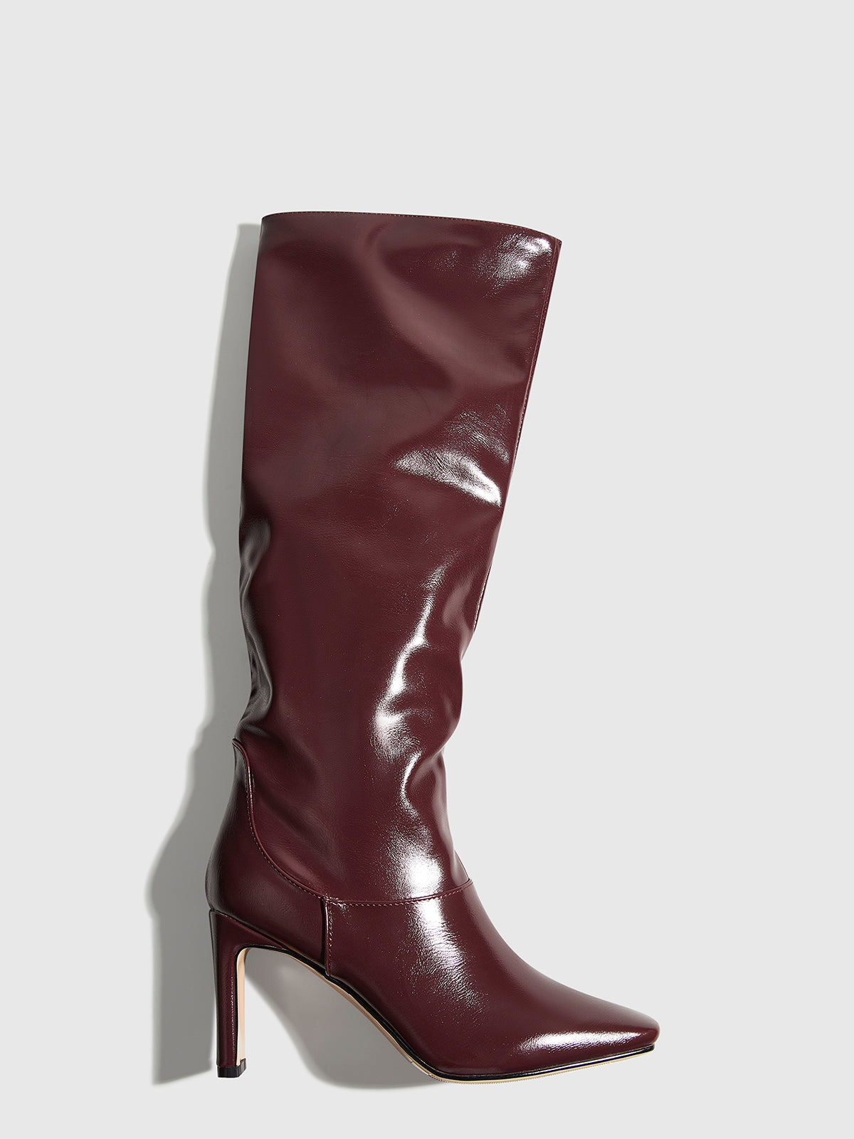 Novarra™ Square Toe High-Heel Knee-High Boots