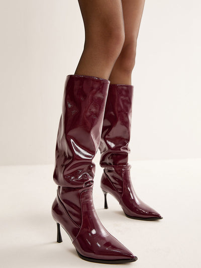 Ravienna™ Pleated Knee-High Boots