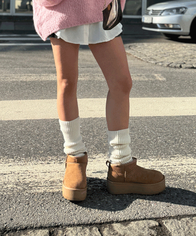 Lévoro™ Chestnut Winter Platform Boots