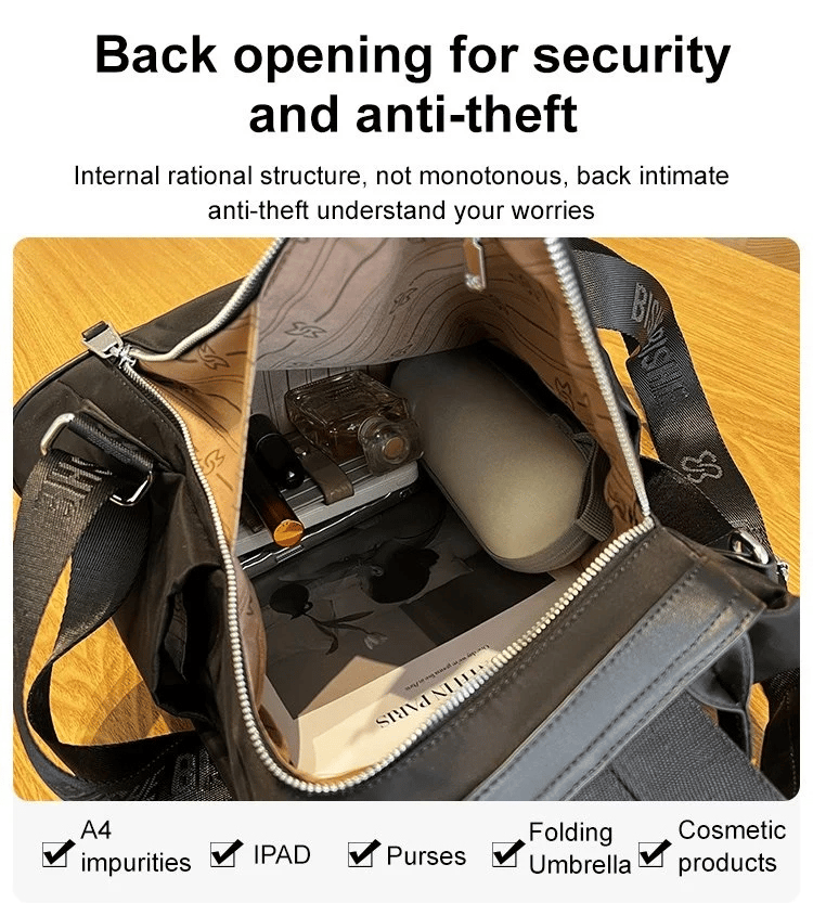 SafeCarry™ Anti-Theft Large Capacity Backpack