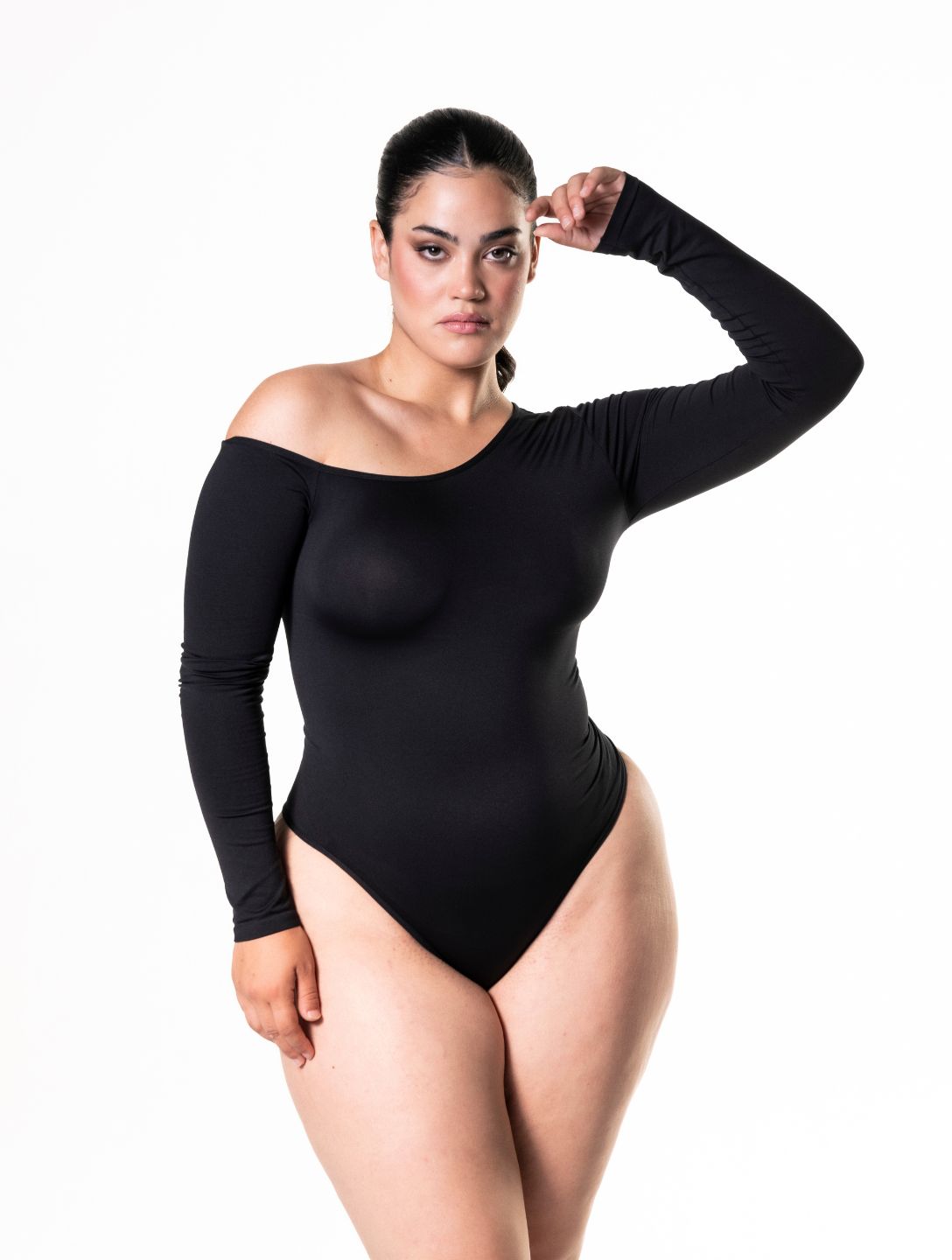 Sophia™ One-Shoulder Sculpt Bodysuit