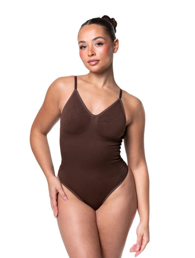 Marcelle™ Low Back Sculpting Thong Bodysuit