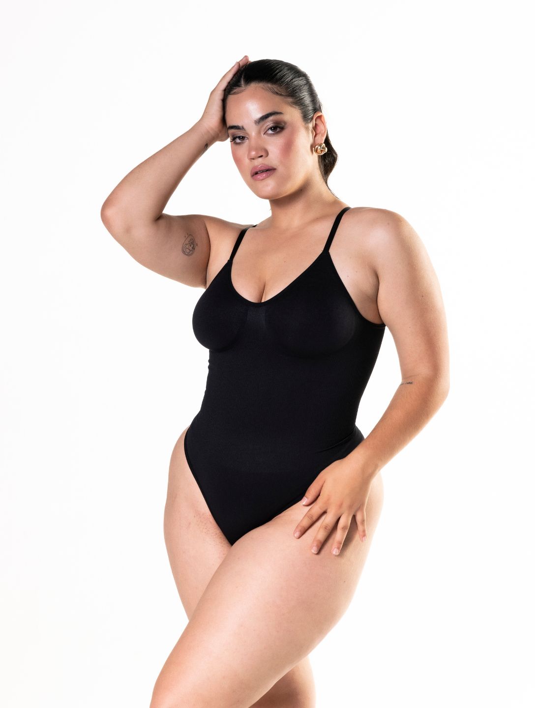 Marcelle™ Low Back Sculpting Thong Bodysuit