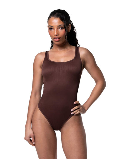 Valérienne™ Ribbed Shapewear Bodysuit