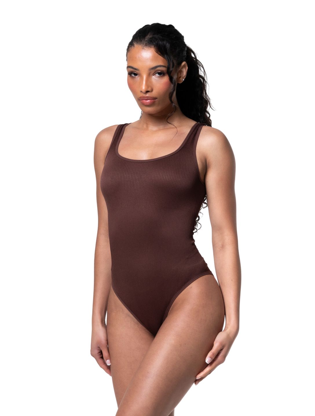 Valérienne™ Ribbed Shapewear Bodysuit