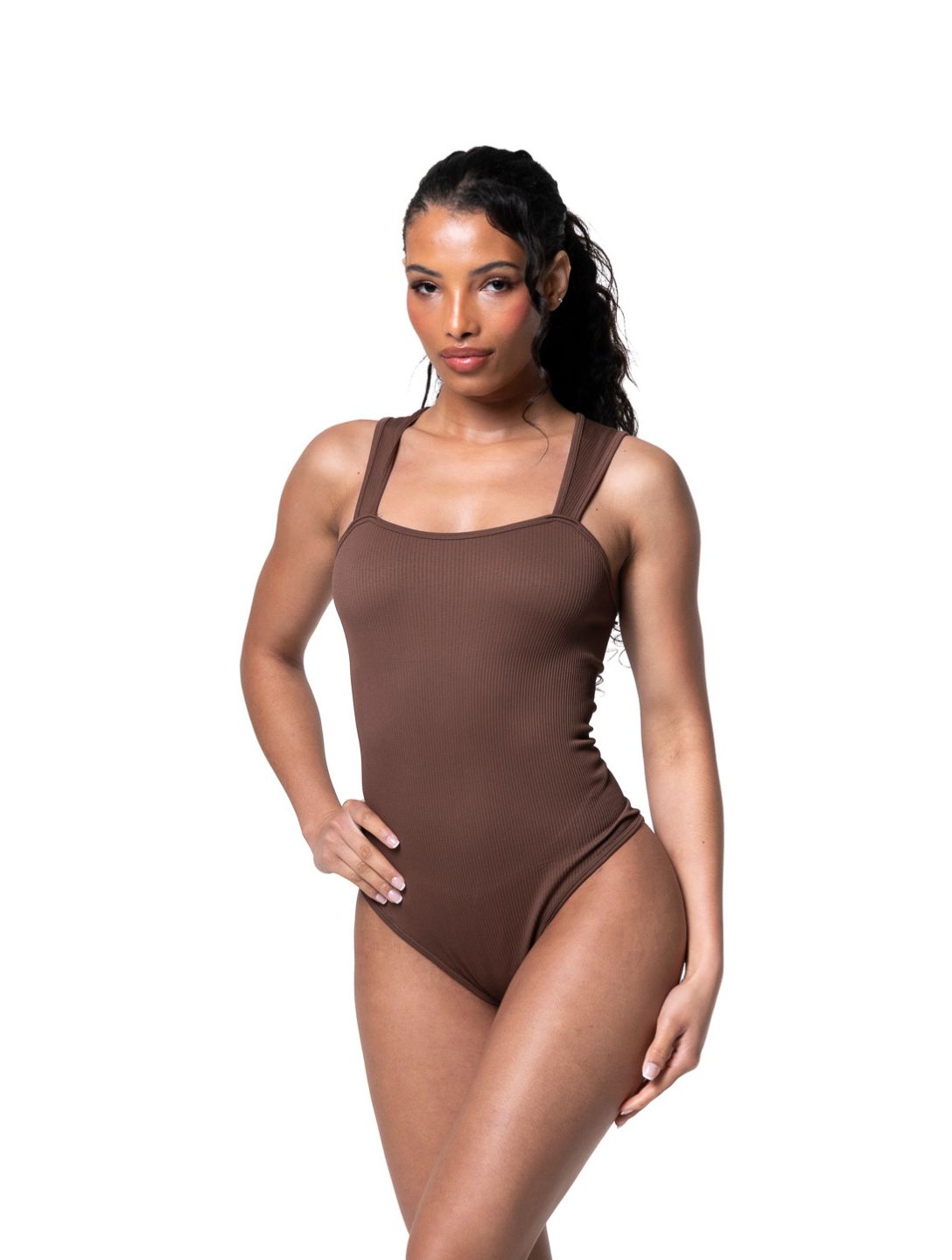 Élodie™ Ribbed Shapewear Bodysuit