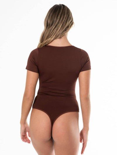 Auréle™ Square Neck Thong Bodysuit