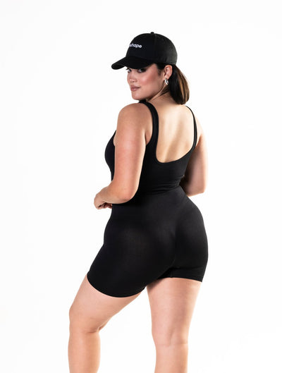 Lunetta™ Square Neck Shapewear Jumpsuit