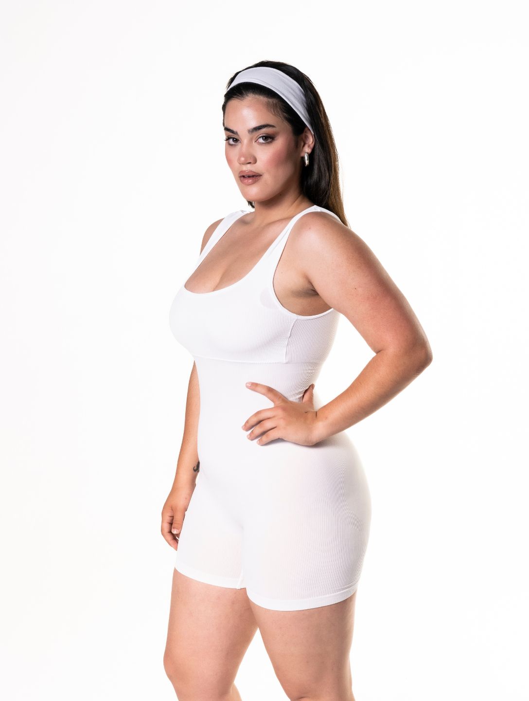 Lunetta™ Square Neck Shapewear Jumpsuit