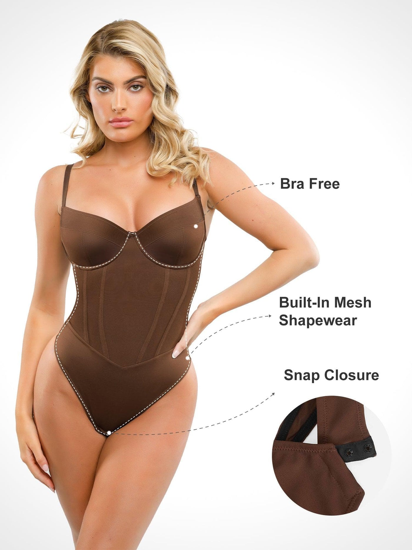 Elara™ Sculpting Corset Bodysuit