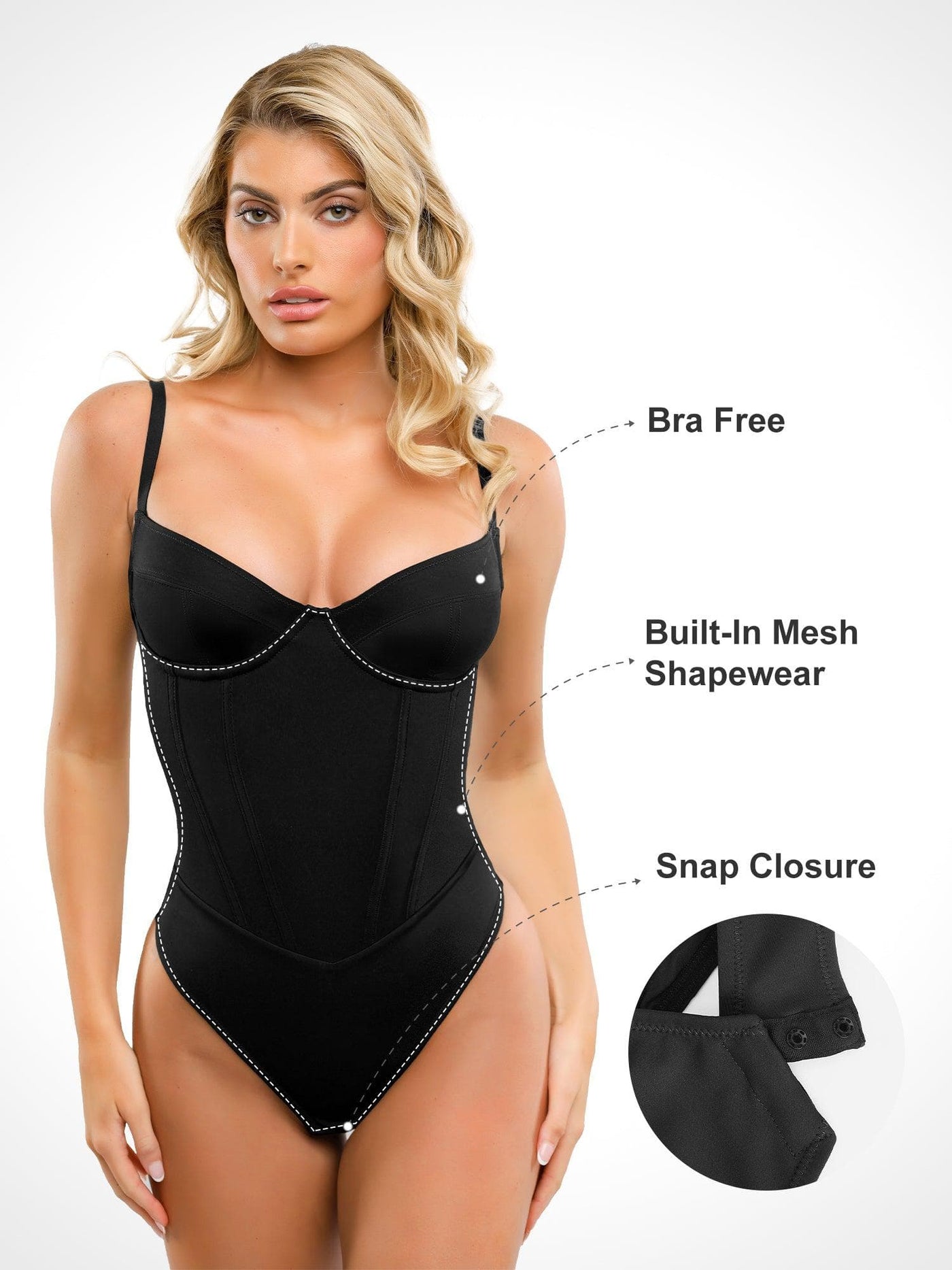 Elara™ Sculpting Corset Bodysuit