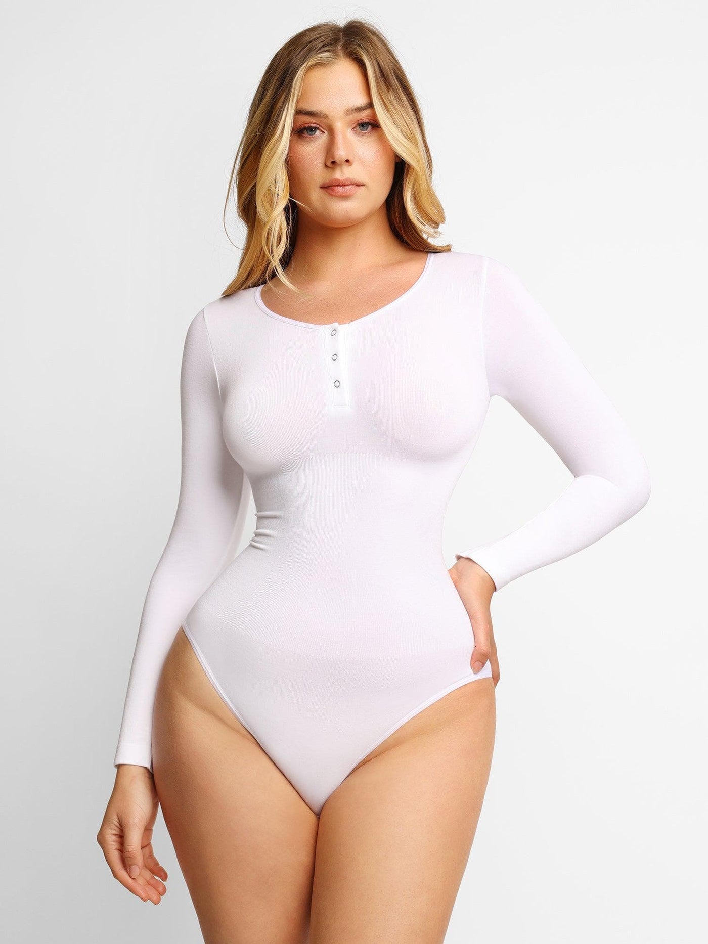 Elara™ Seamless Modal Long Sleeve Bodysuit