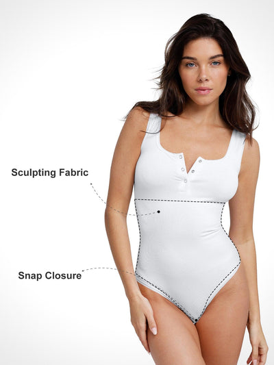 Élissia™ Modal Smoothing Thong Bodysuit